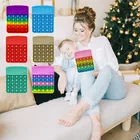 Игрушка-антистресс для детей, игрушка-антистресс, Сжимаемый сенсорный калькулятор