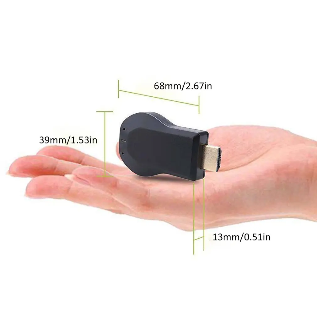 WiFi 1080P HD HDMI TV Stick AnyCast DLNA Wireless Miracast Airplay Dongle Receiver for IOS for Android