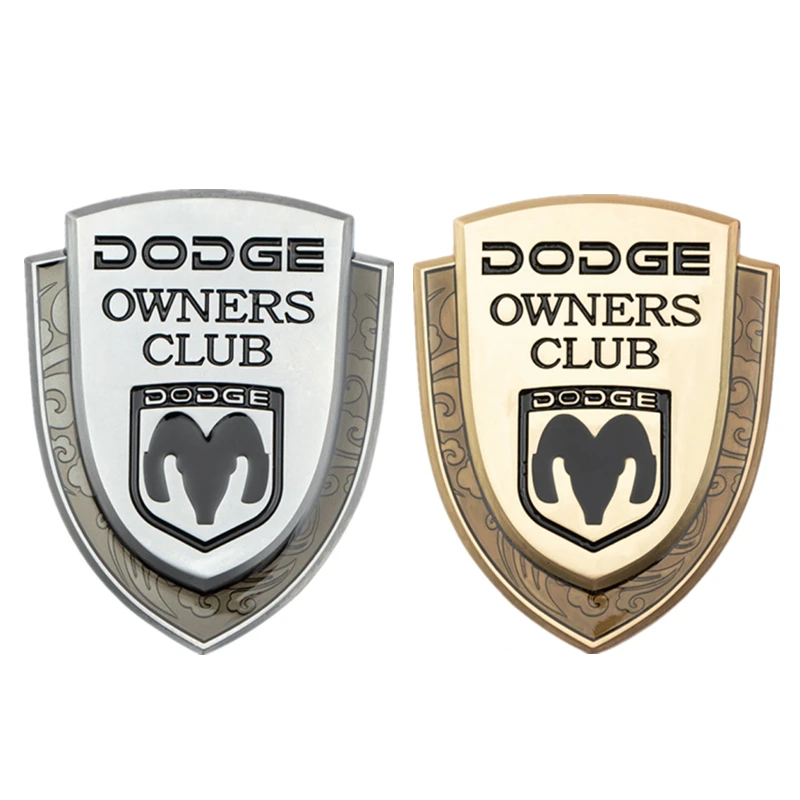 Автомобильный значок боковая эмблема наклейка для Dodge Logo Journey Durango Nitro Caliber Charger