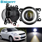 1 пара DRL для Suzuki Grand Vitara 2 JIMNY FJ IGNIS II SWIFT SPLASH ALTO Angel Eye Car H11 Светодиодный противотумансветильник фары 12 В, противотуманные фары в сборе