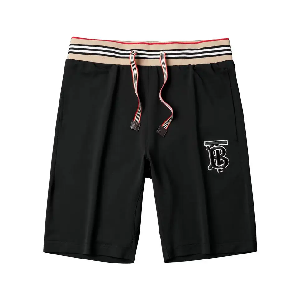 

Europe station summer new handsome fashion casual thin shorts men's slim sports Capris large