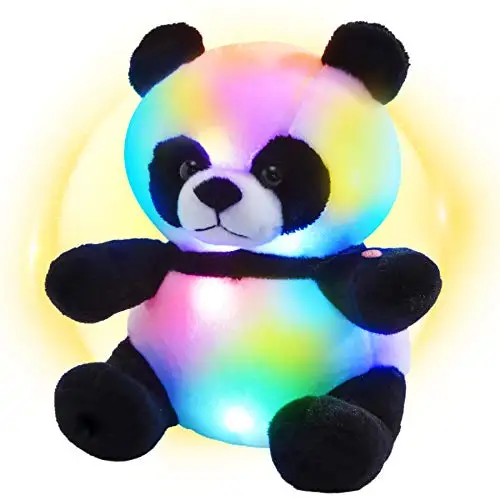 

Bstaofy LED Panda Stuffed Animal Glow Soft Plush Toys Light up in Dark Bedtime Companion Birthday Gift for Kids11.5 inch
