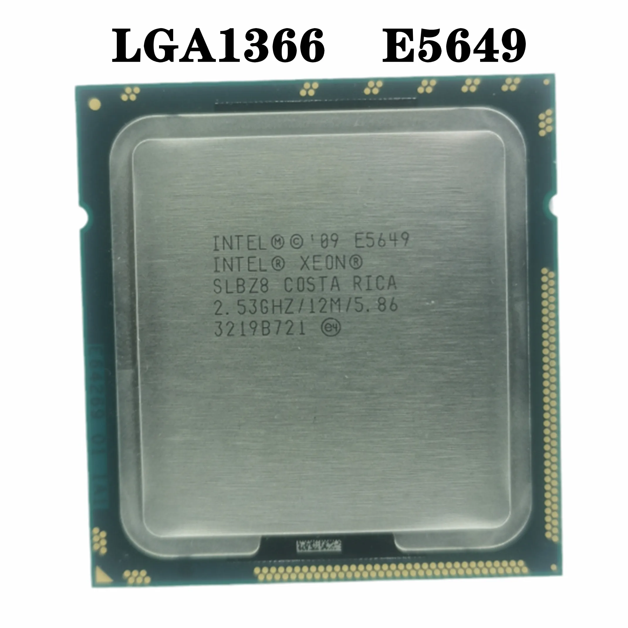 Настольный процессор Xeon e5649 E5649 2 53 ГГц 8 Мб шесть ядер LGA1366 SLBZ8 бесплатная доставка |