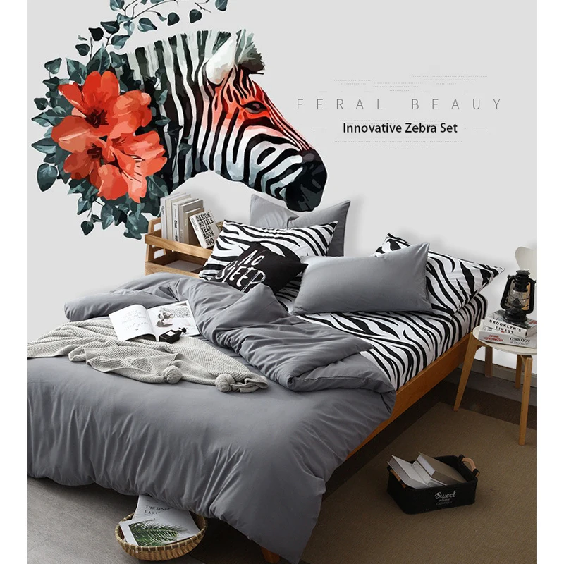 Эластичная лента простыня с принтом хит продаж постельное белье наволочкой