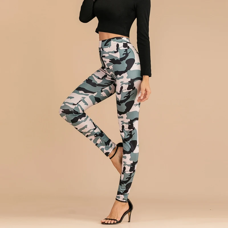 

Women's Sexy Printed Trousers Skinny Casual Pencil Pants