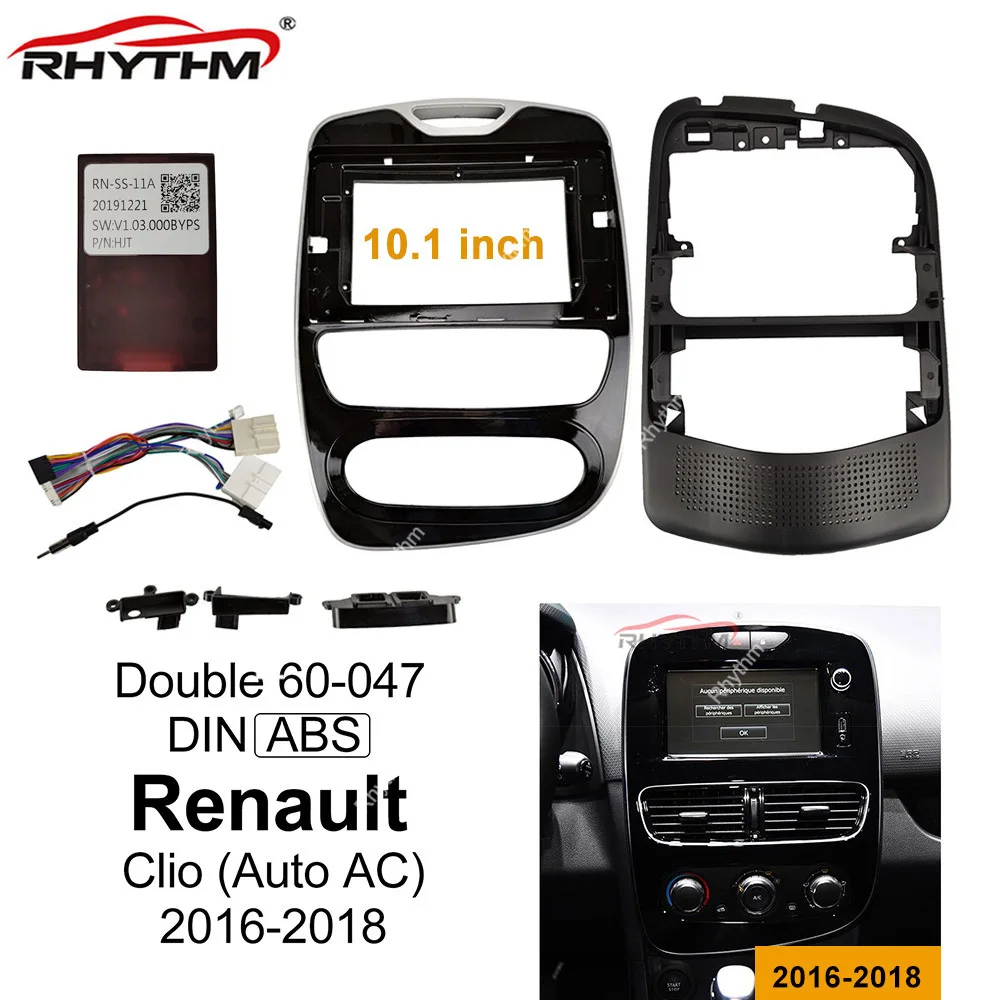 Комплект отделки автомобильной Fascia Для Renault Clio 2016 2018 Авто AC One/ Double Din