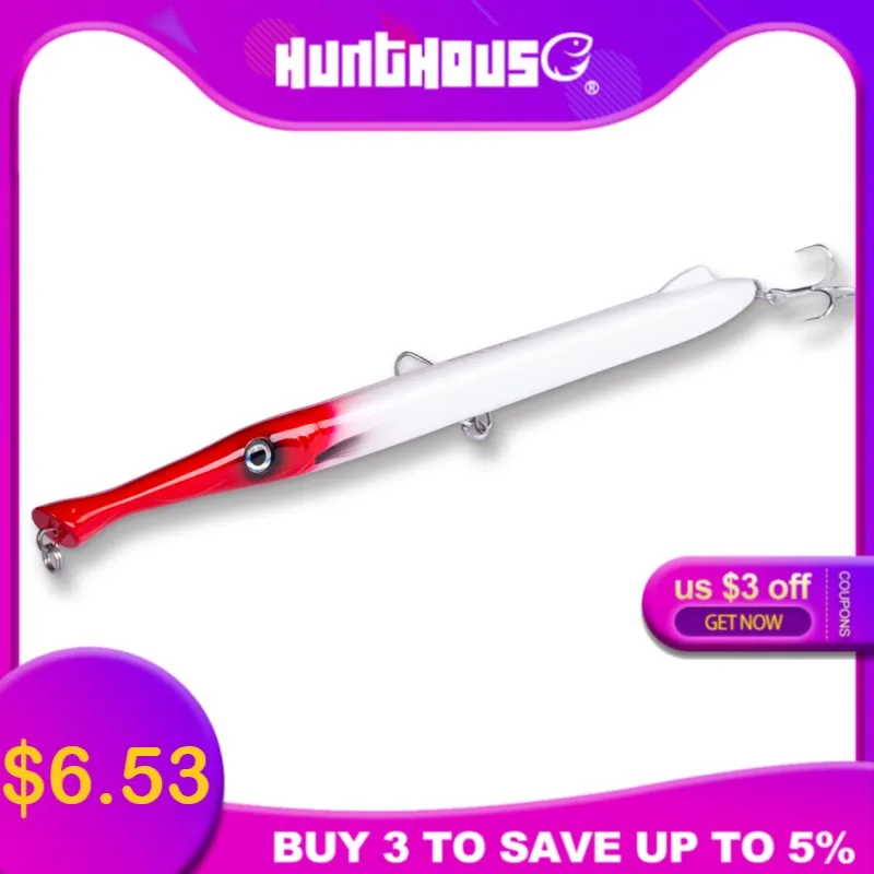 Hunthouse don belone 230 приманка 225 мм/32 г длинный Литой карандаш stickbait pesca для рыбалки leerfish и bluefish isca искусственная