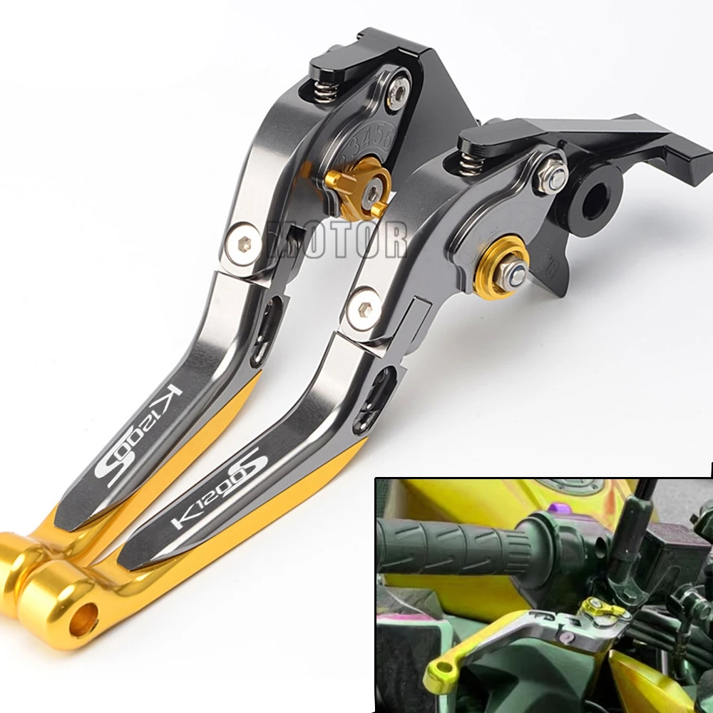 Аксессуары для мотоциклов ЧПУ Регулируемые сцепные рычаги ручка руль ручки BMW
