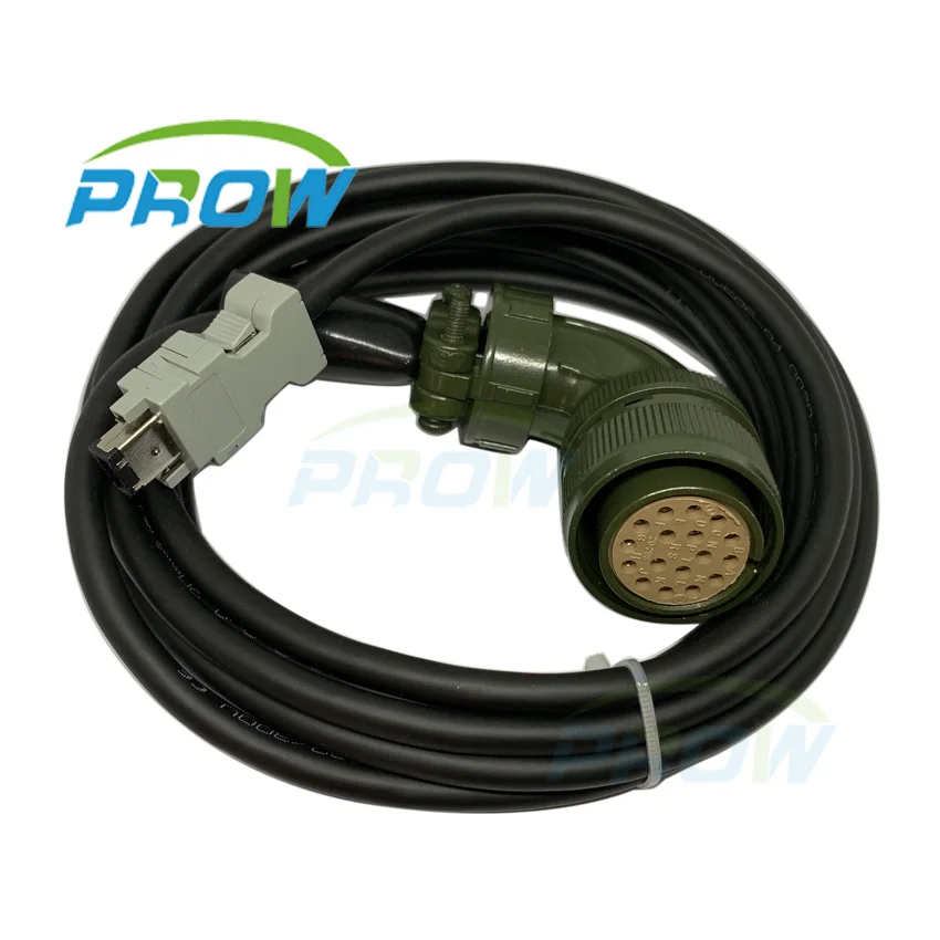 Серводвигатель кодовая линия соединительный провод кабель 3 5 8 10 20 метров