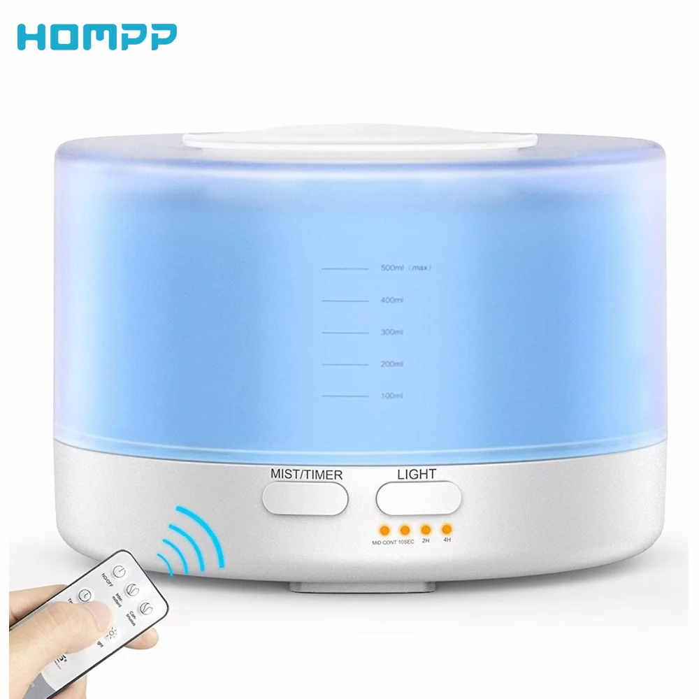 Ультразвуковой увлажнитель воздуха с пультом дистанционного управления и
