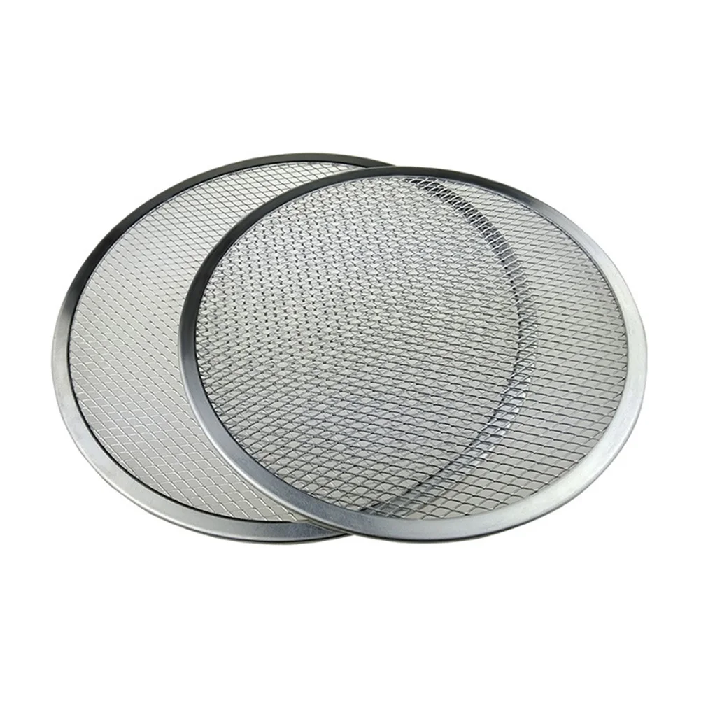 Сетка для пиццы противень выпечки алюминиевая плотная сетка кухонные аксессуары