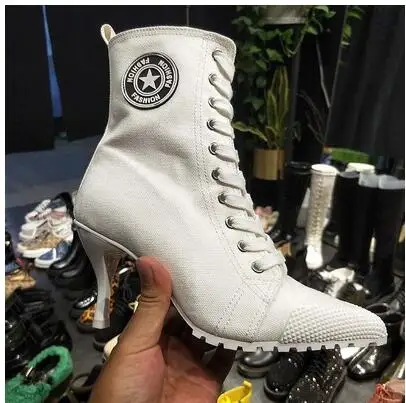 2019 Новая женская обувь женские ботильоны из PU искусственной кожи туфли на