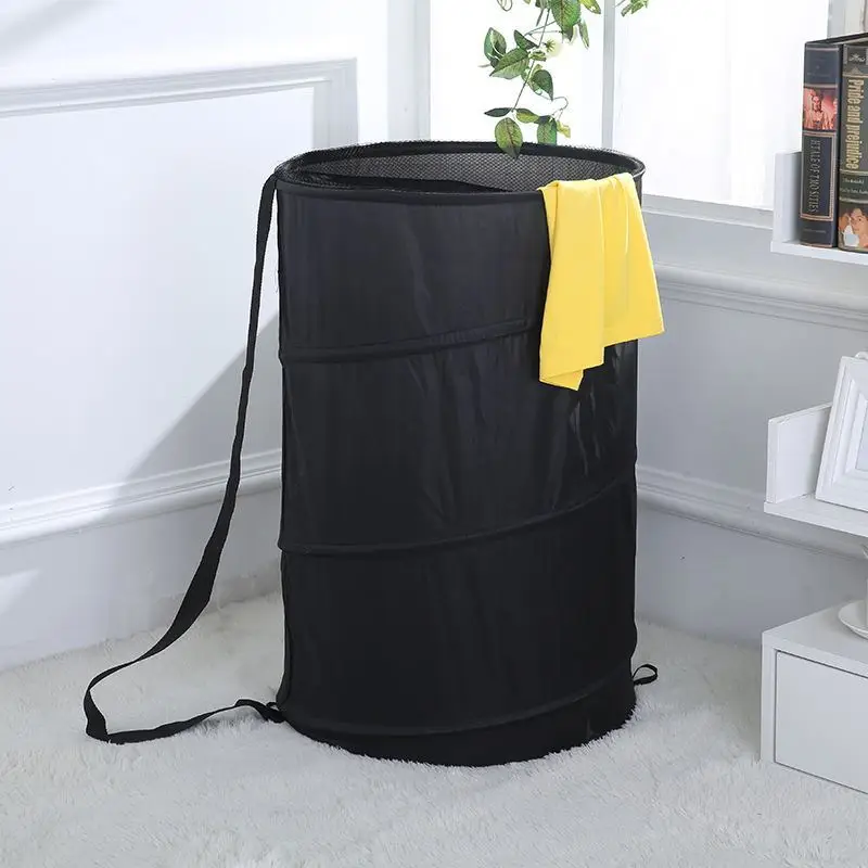Двухслойная корзина для белья складной грязного хранения сумка держатель стойки