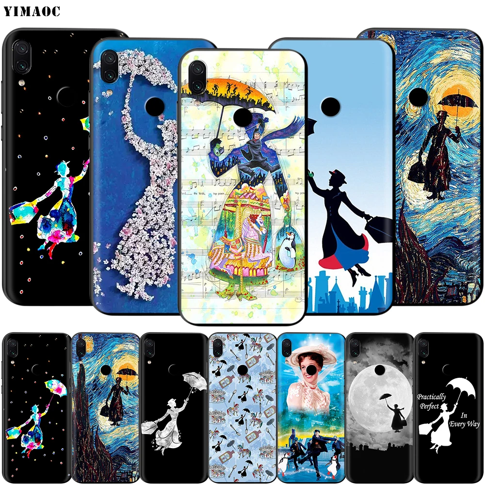 Чехол Mary Poppins для Xiaomi Redmi Note 4 4x 4a 5 5a 6 8 8A MI 9 9s 10 8T K30 Pro Max Lite Plus|Бамперы| |