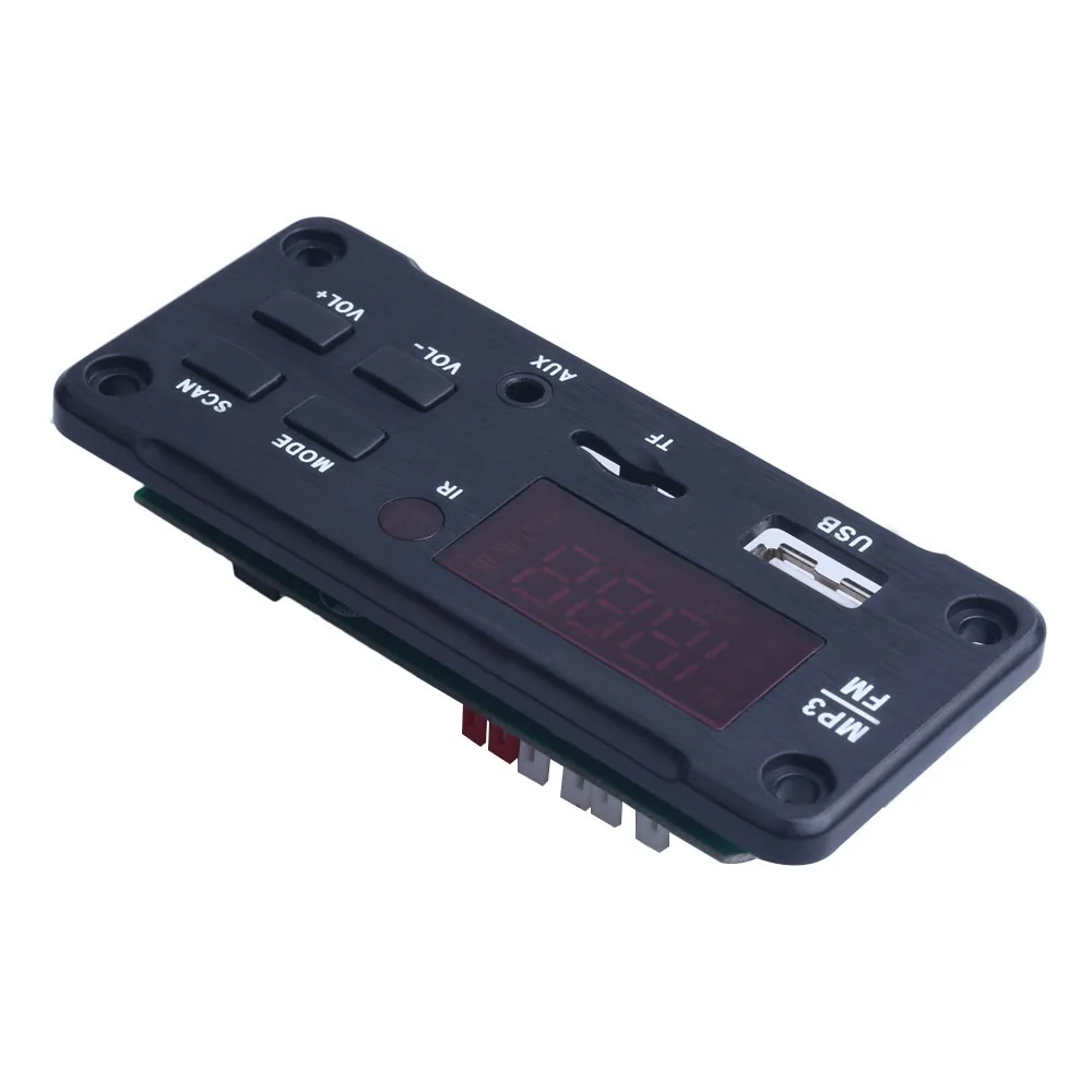 Car Wireless Bluetooth-compatible MP3 WMA Decoder Board Audio Module USB TF AUX FM Radio For Accessories | Автомобили и мотоциклы