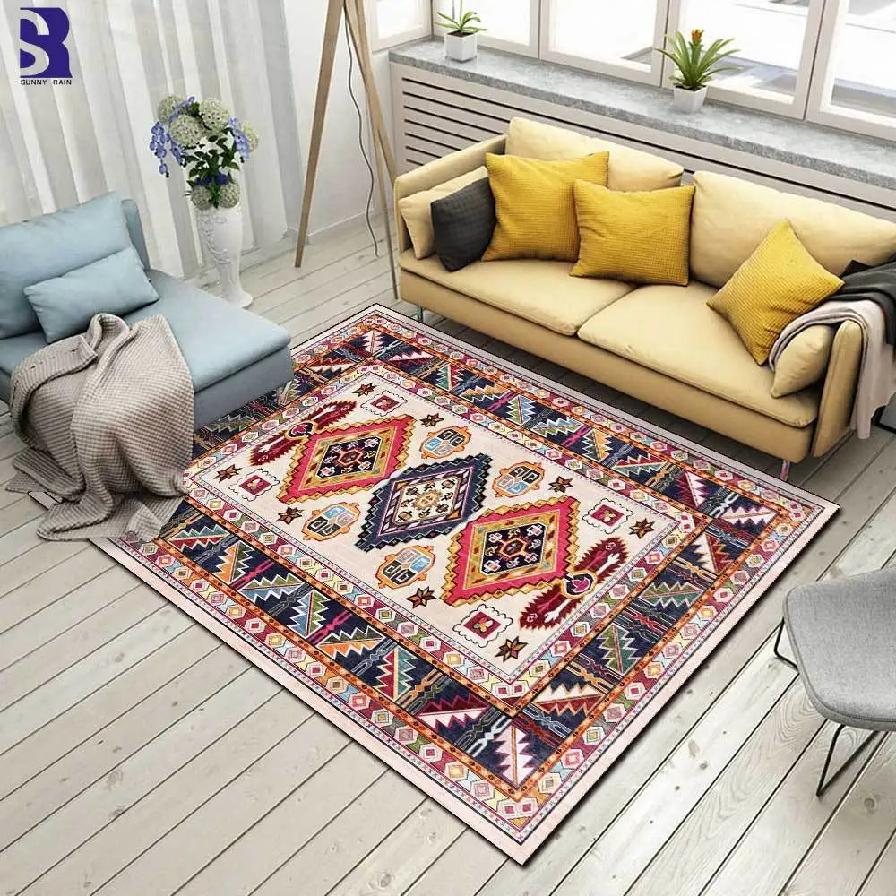 

Система солнечных батарей саннирэин (1 вещь) коврики с принтом and Carpets шелковистый для дома Гостиная ковер