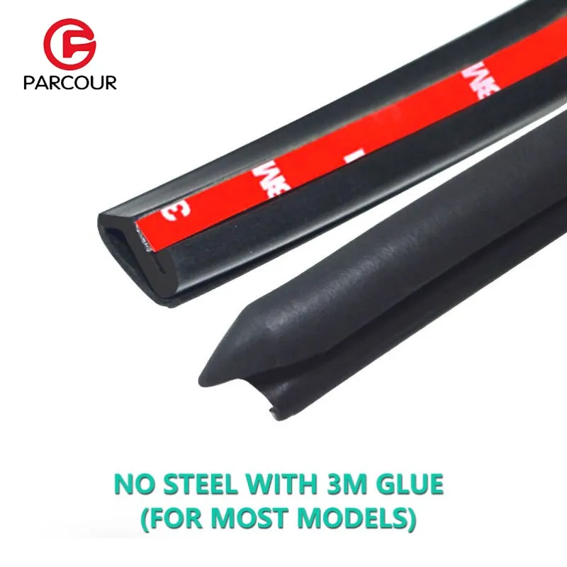 Пара автомобильных звукоизоляционных резиновых уплотнительных полос для B