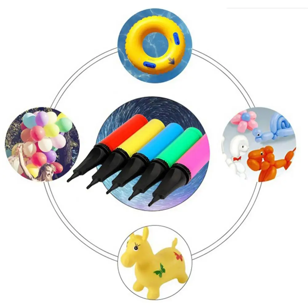 Лидер продаж 60% насос для воздушных шаров пластиковый ручной мини круг плавания