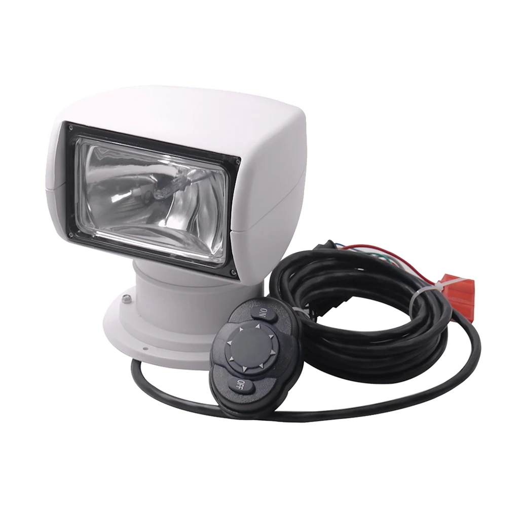 

Marine Remote Control Halogen Searchlight, Luminous Flux 2500LM, 100W