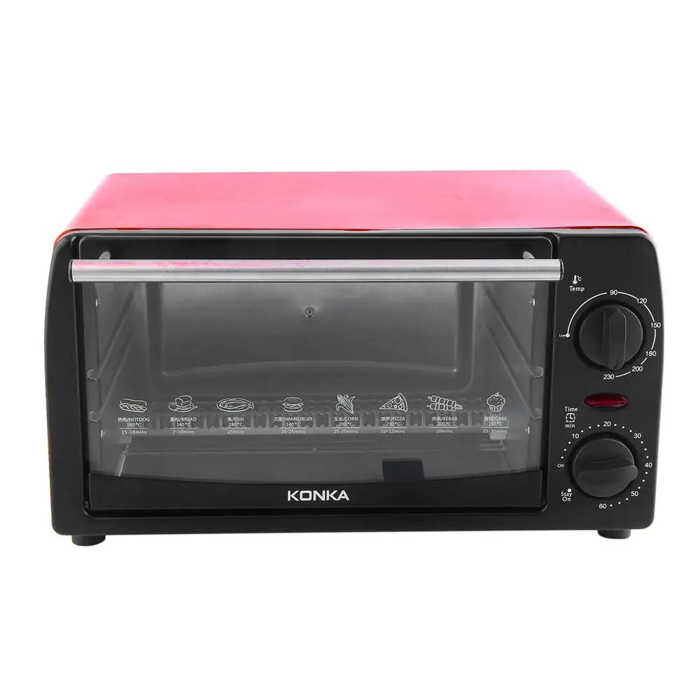 Mini Oven KONKA KAO1202E Electric Recessed brass Range electric built-in Household appliances for kitchen | Бытовая техника
