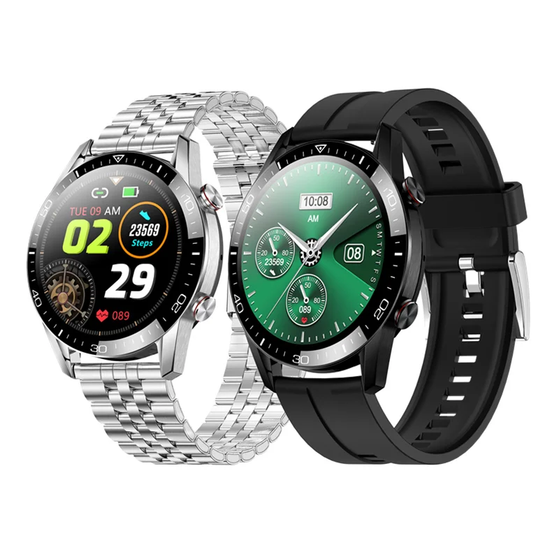 

Men's Smartwatch Answering Call 1.3inch IPS Definition Full Touch Screen Business Smart Watch Waterproof IP68 For IOS Android