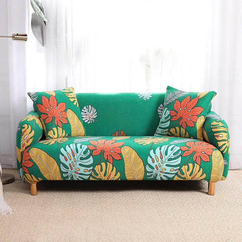 

Elastic Sofa Cover for Living Room Non-Slip Stretch Couch Slipcover Couch Cover Floral Universal Spandex Case Sofa Cover