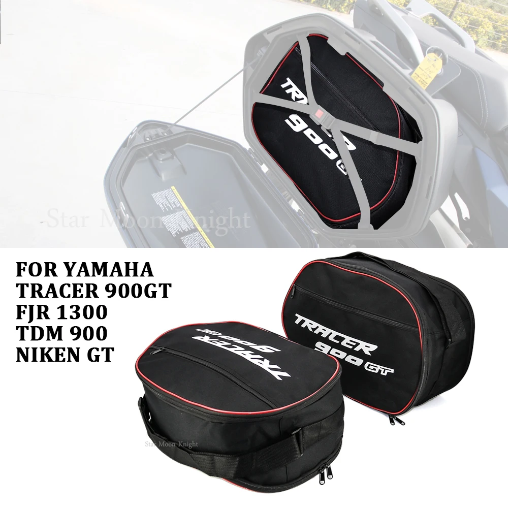 

For Pannier Liner TRACER 900GT 2018 2019 and FITS FOR YAMAHA FJR 1300/TDM 900 Motorcycle luggage bags Black free shipping