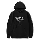 Толстовка My Chemical с романтическим принтом, свитшоты для мужчин и женщин, черная парадная Толстовка в стиле панк, эмо, рок, толстовка в стиле хип-хоп, пуловер в стиле Харадзюку, повседневные мужские топы