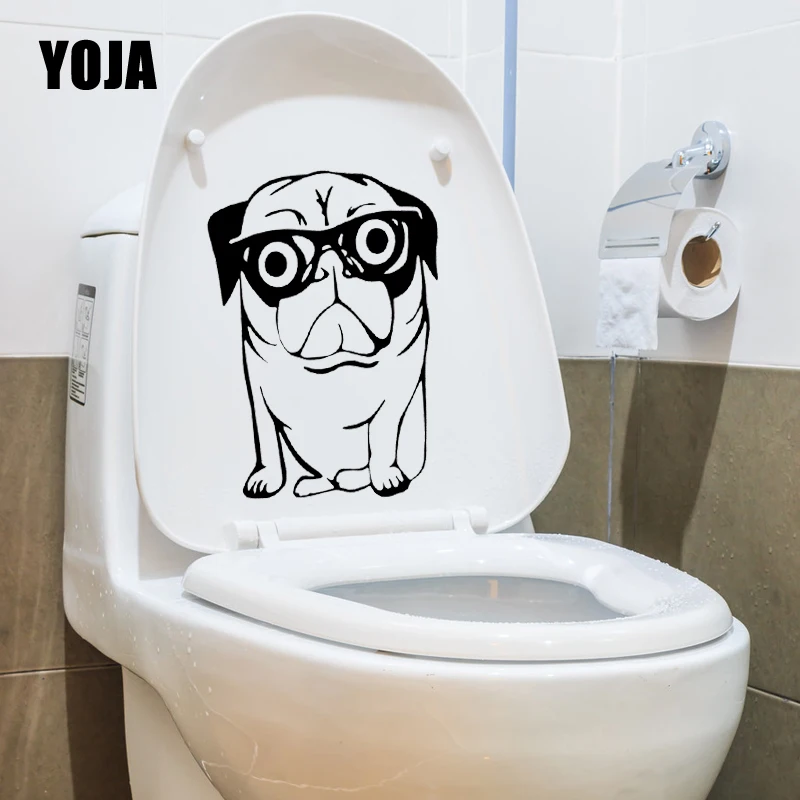 YOJA 16.6X23.9CM собака Смешные собаки с очками Цитата Гостиная домашний декор