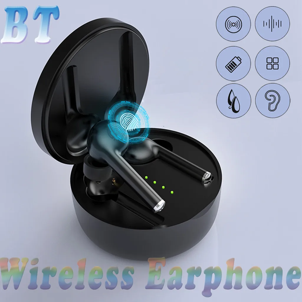 Беспроводные TWS наушники VOBERRY Bluetooth 5 0 вкладыши с 3D стереозвуком и микрофоном