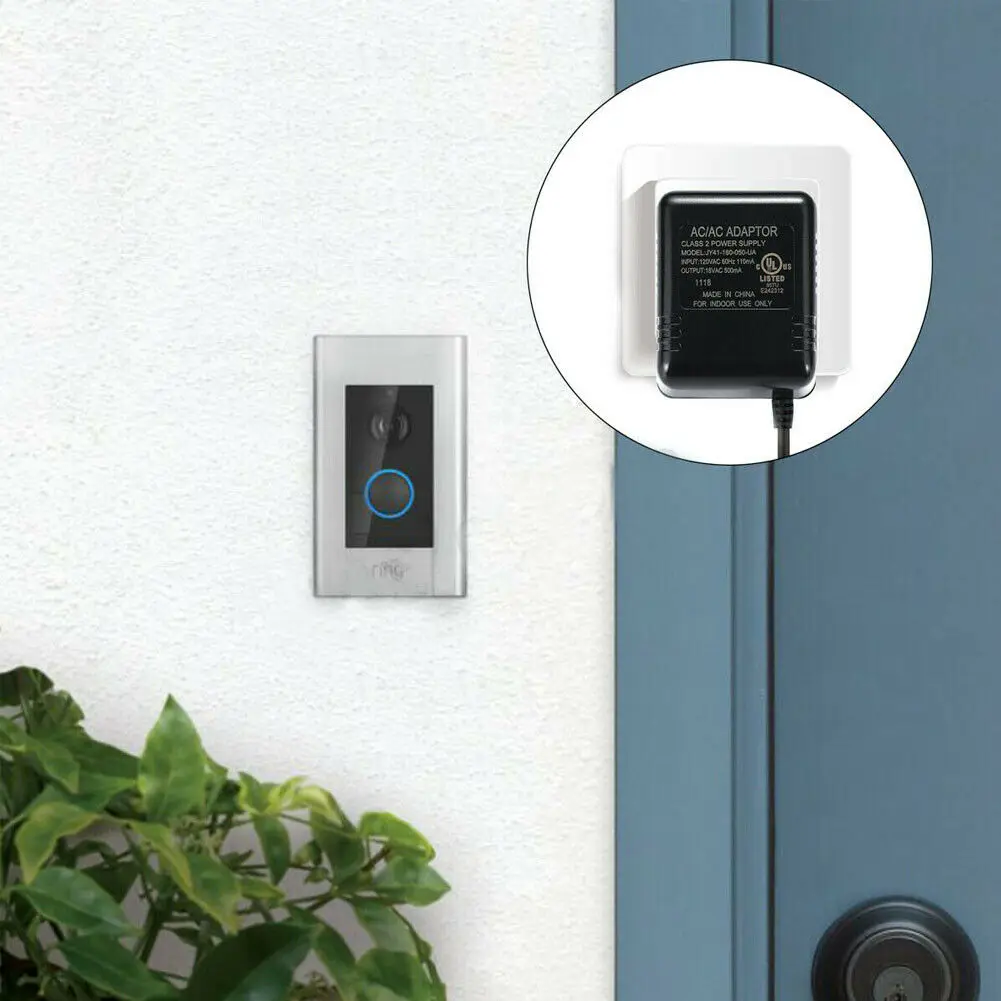 18 в 9 Вт адаптер питания трансформатор для видео Кольцо Дверной звонок вилка