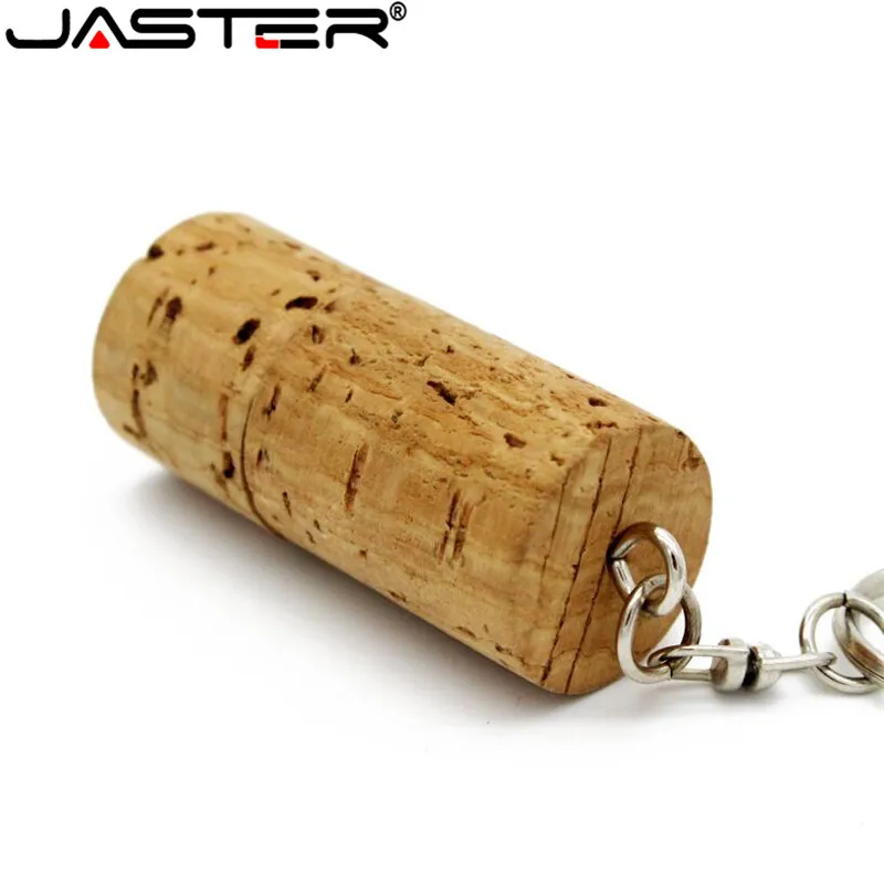 USB флеш накопитель JASTER деревянный в виде бутылки 4/8/16/32/64 ГБ|cork usb flash drive|64gb pen driveflash