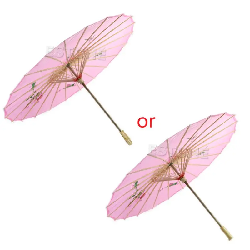 Японский китайский зонтик Арт Деко окрашенные Зонты - Цвет: PK