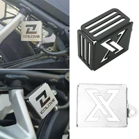 for colove ky400x ky500x 400x 500x motorcycle rear brake pump fluid tank reservoir guard protector cover oil cup