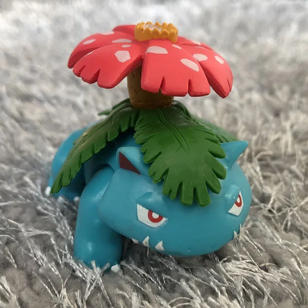Розовый Большой размер Wartortle Charmeleon Delphox Ivysaur Venusaur MEGA Аниме фигурки Модель - Цвет: Розовый