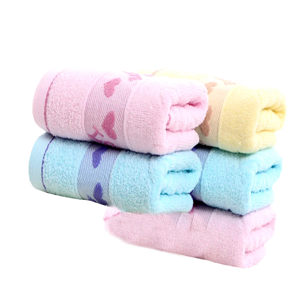 

5 шт., Хлопковое полотенце в клетку, дышащая мочалка, очищающее полотенце для лица, банное полотенце (случайный цвет, случайный стиль)