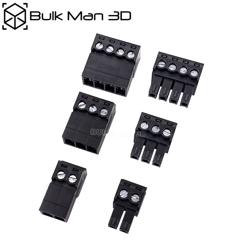 Штекер и гнездо для печатной платы 10 компл./лот Клеммная колодка без подключения