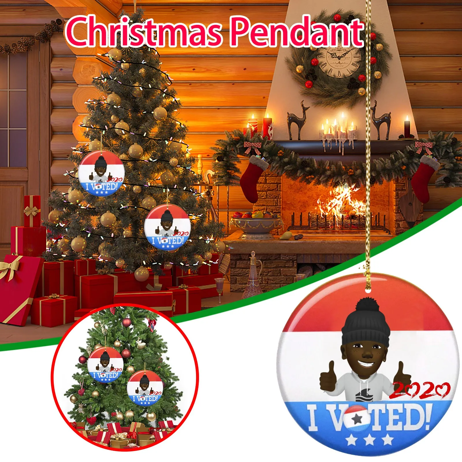 

Essential Christmas Tree Decoration Wooden Sign in 2020 (7x7cm) decoracin de habitacin