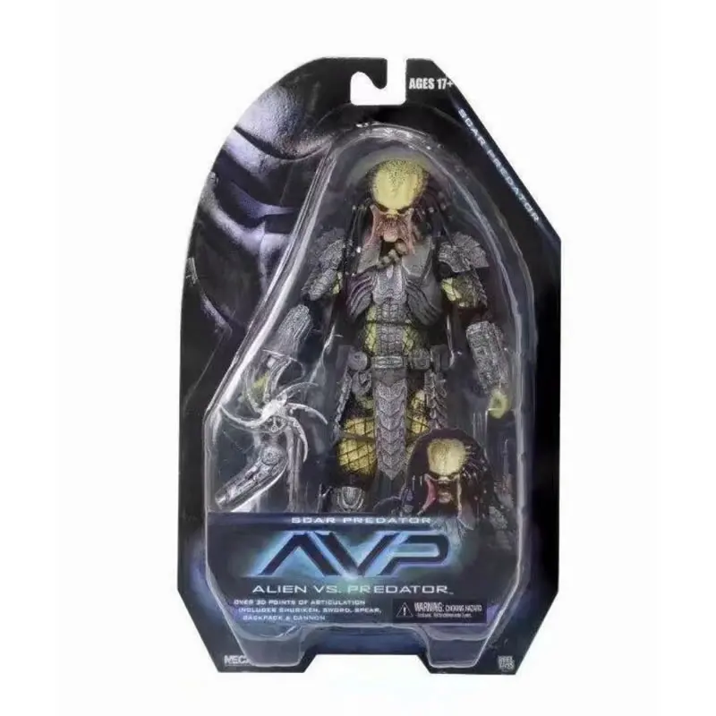 Фигурка NECA Новинка Хищник AVP железная кровь 14th Wave/14th Generation кошка лицо кельтский