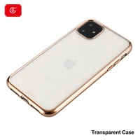 transparent case for iphone11 pro case ultra thin luxury cover silicone shockproof phone cases for iphone 11 pro max cover shell