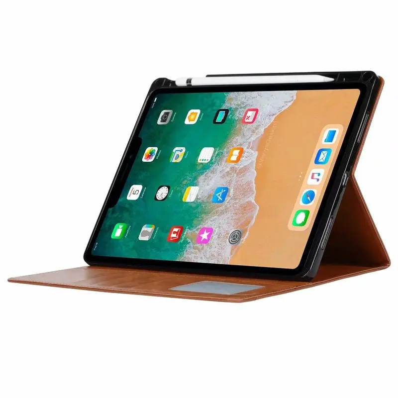 Роскошный винтажный замшевый кожаный смарт-чехол для iPad 9,7 /Air 2 1 6th Чехол-кошелек с подставкой для карт Магнитный чехол-книжка классический флип-чехол