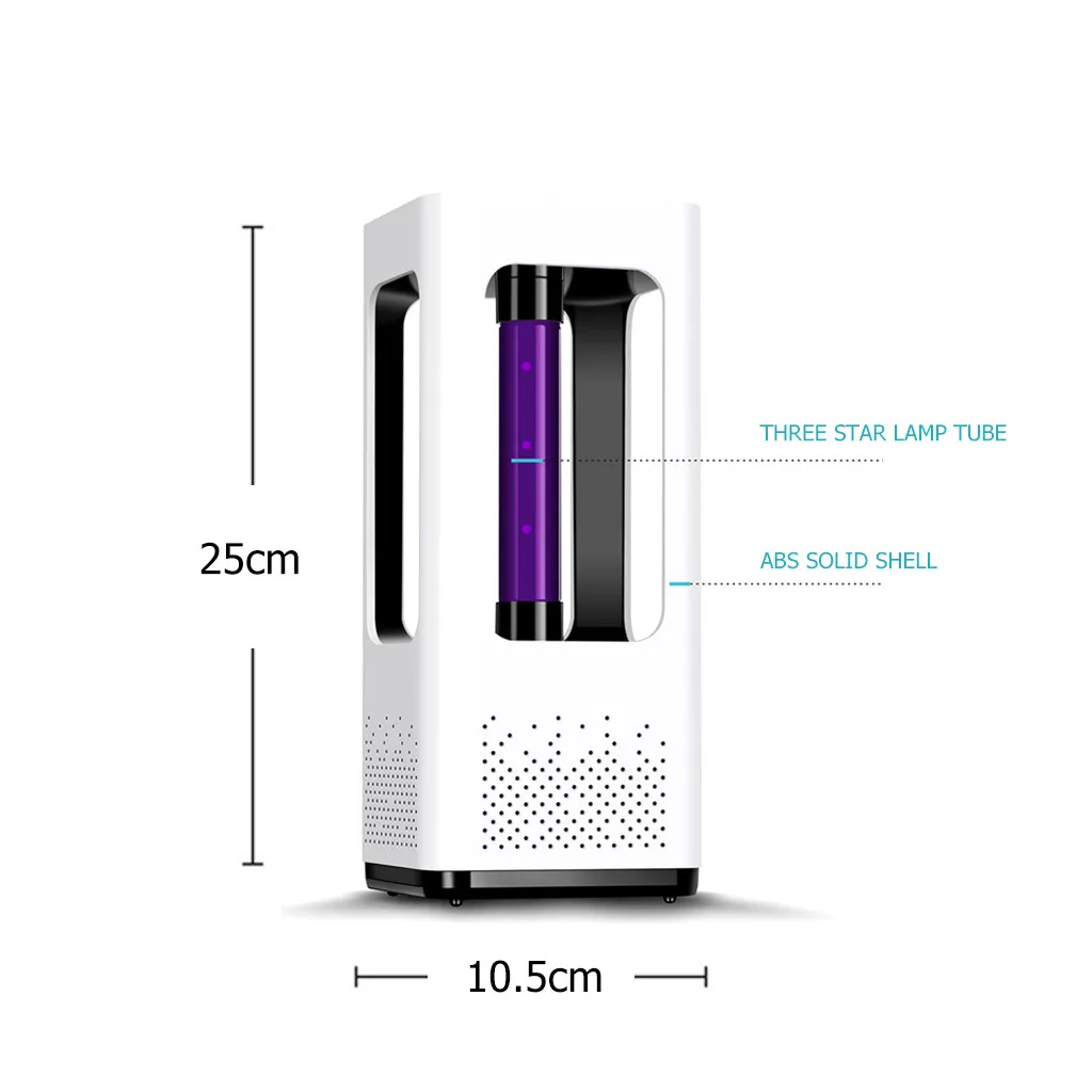

Indoor Mosquito Lamp Trap Photocatalyst Household Mosquito Killer Repellent Zapper with LED Light Electronic Insect Killer Lamp