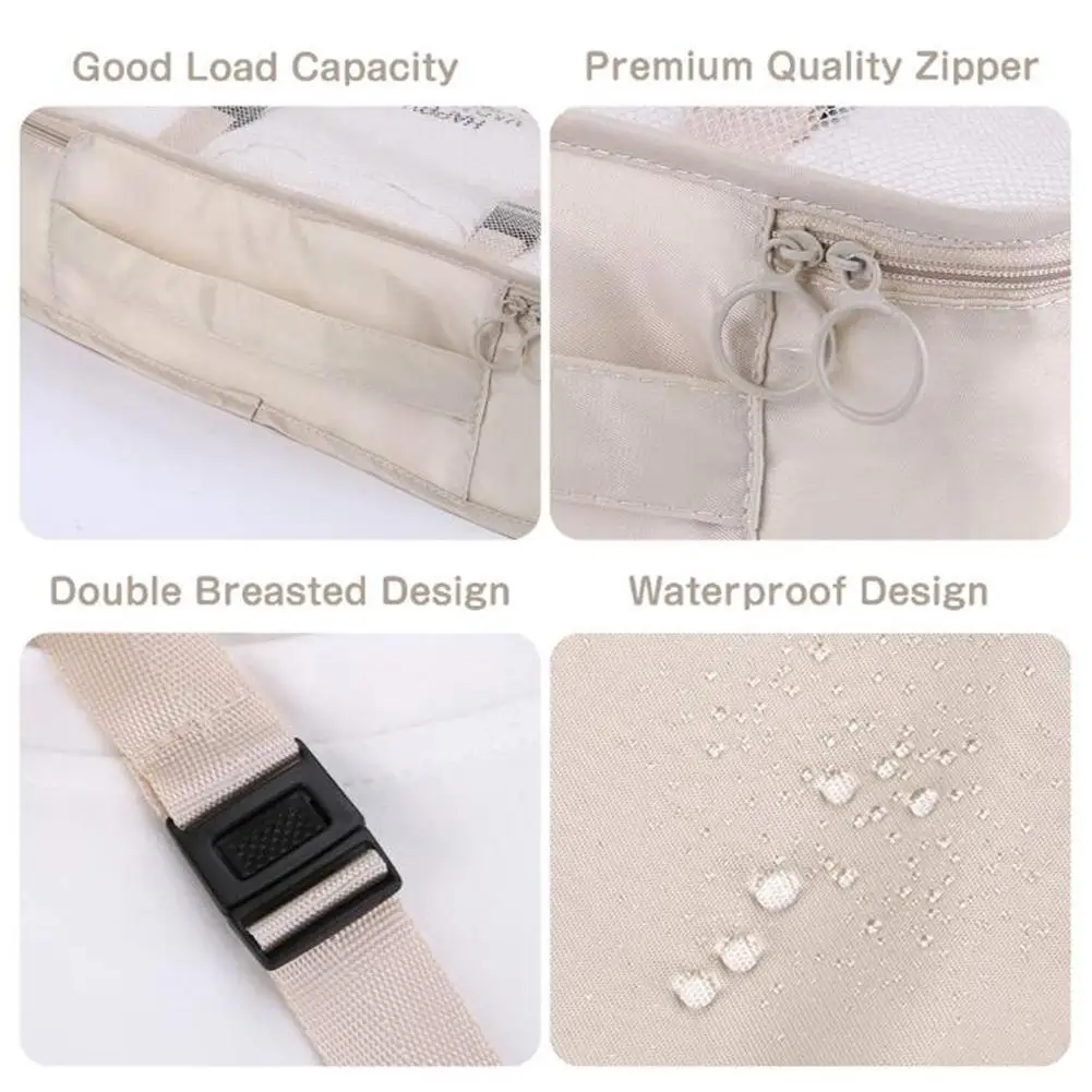 8 шт. чемодан-органайзер дорожная сумка для хранения набор багажная классификация сумка для хранения одежды Косметическая обувь дорожный Органайзер Сумка