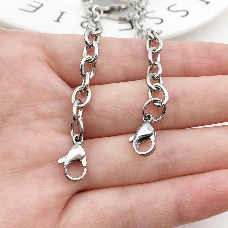 Браслеты с подвесками из нержавеющей стали шт./упак. для мужчин и женщин 25 см |