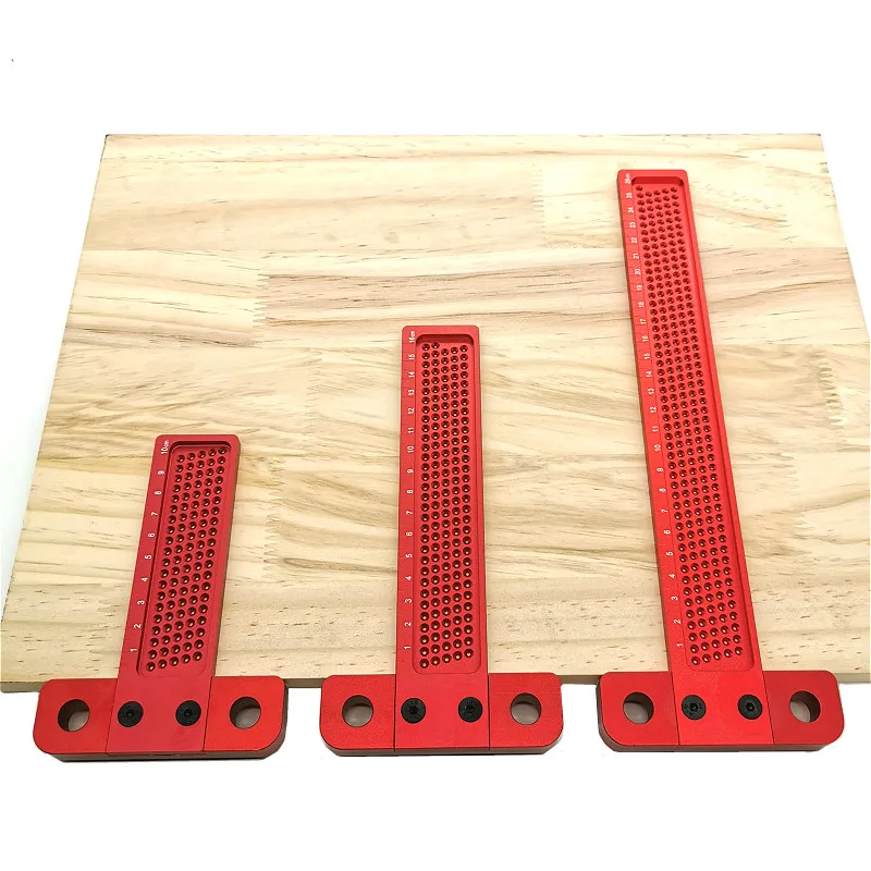 

Woodworking Scribe T60/T100/T160/T260 T-type Ruler Hole Scribing Gauge Aluminum Crossed Feet Crossed-out Tool Measuring Tool