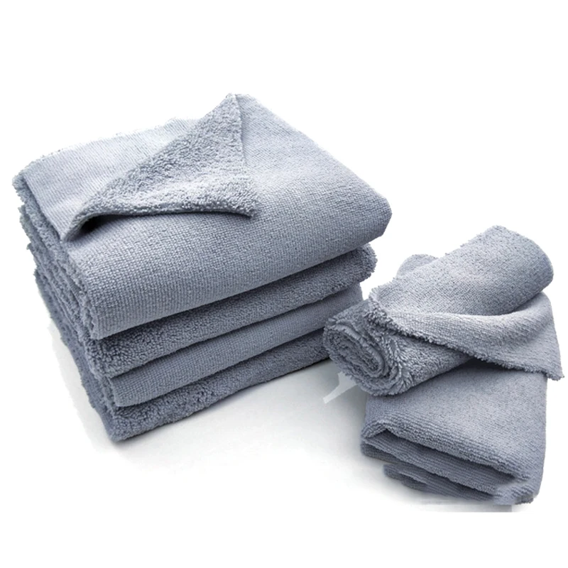 

40*40cm Car Waxed Towel Crystal Plated Towel Cut Edge Wipe Car Towel Car Wash Collection Wax Towel Car Cleaning Supplies