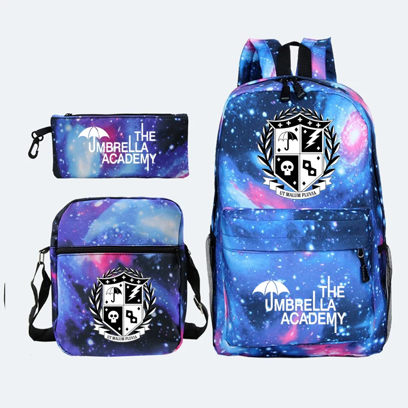 Рюкзак с принтом зонтика школьный ранец в стиле аниме повседневные школьные