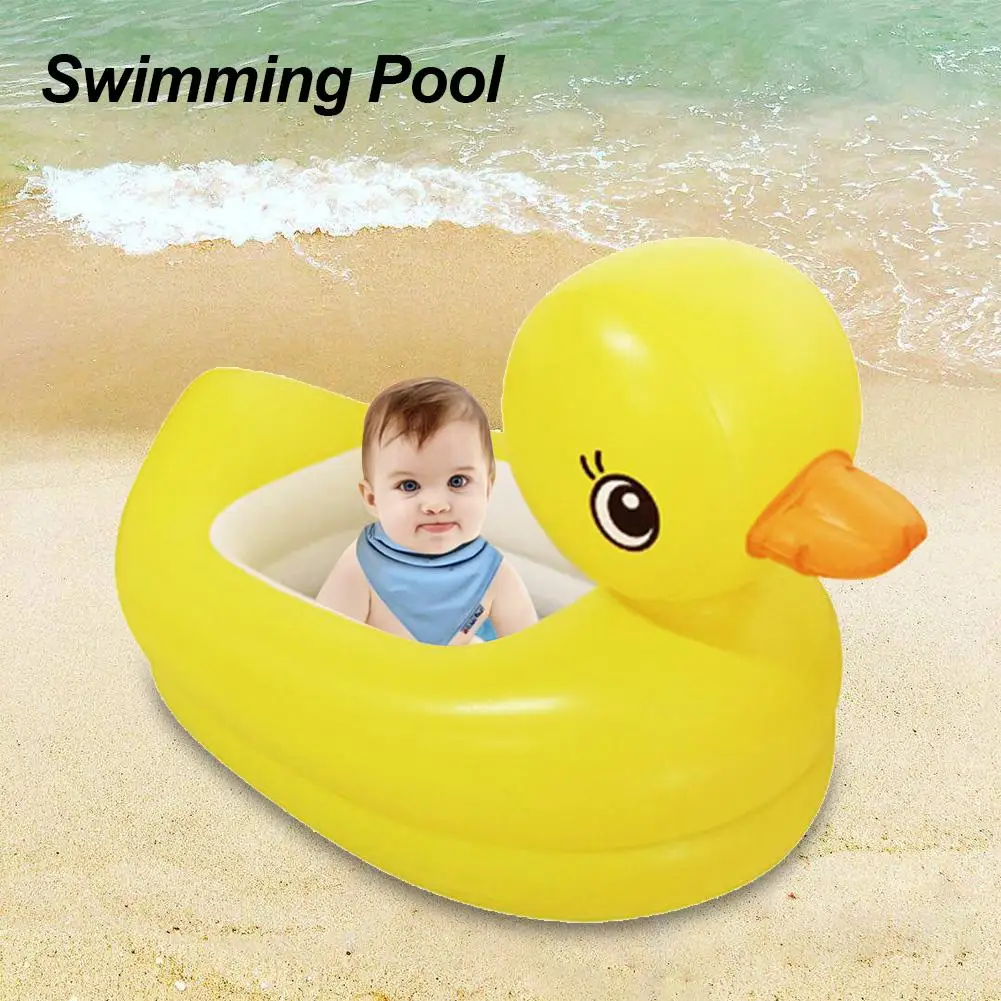 

Inflatable Bathtub Little Portable Safe Duck Swimming Pool Tub Water Fun Pool Inflatable Swimming Pool For Children