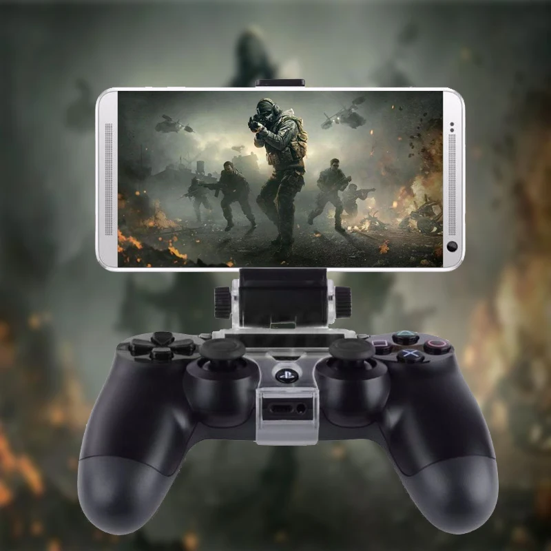 Держатель с зажимом для мобильного смартфона игрового контроллера PlayStation PS4|Игры