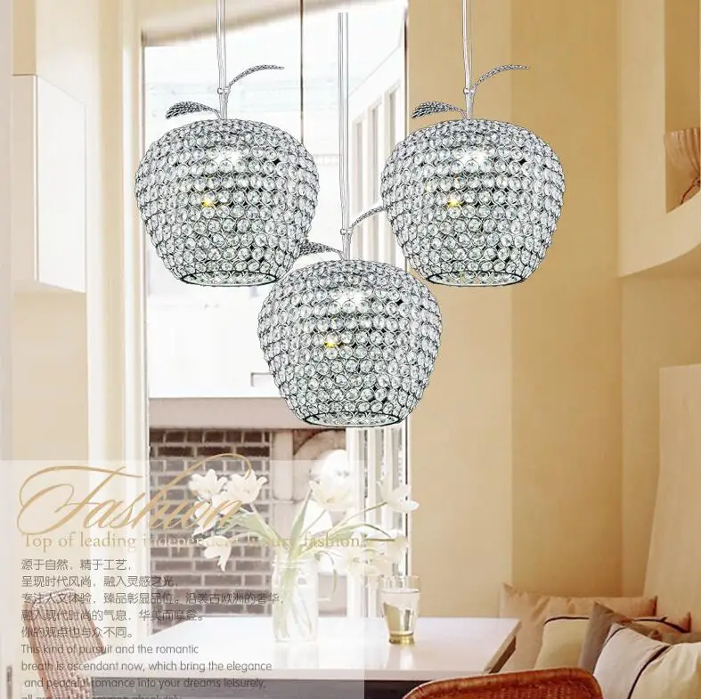 Светодиодный кристаллический подвесной светильник лампа абажур K9 с кристаллами